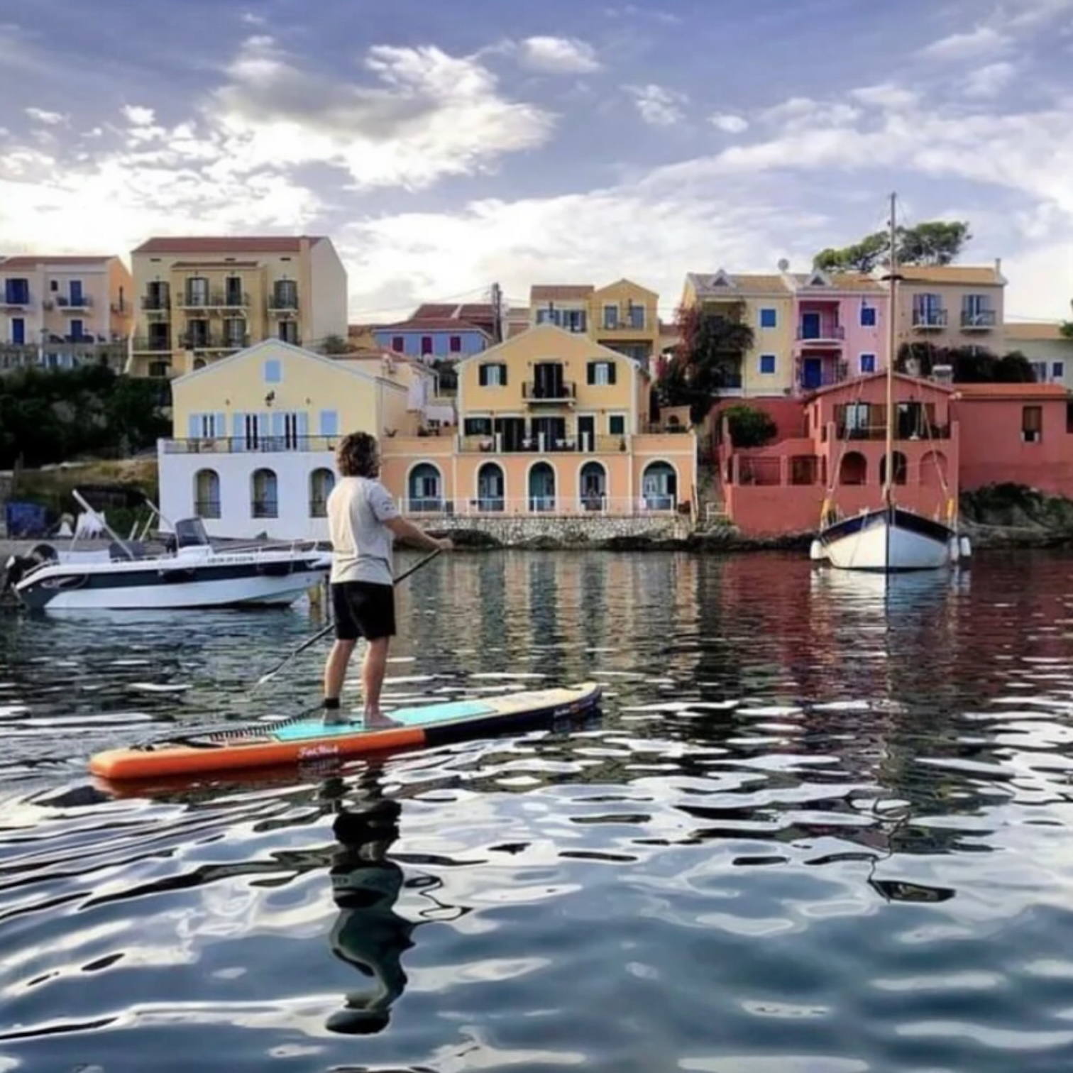 Wooden Menace 11’2 Inflatable Paddleboard with Seat – Extra Stability SUP