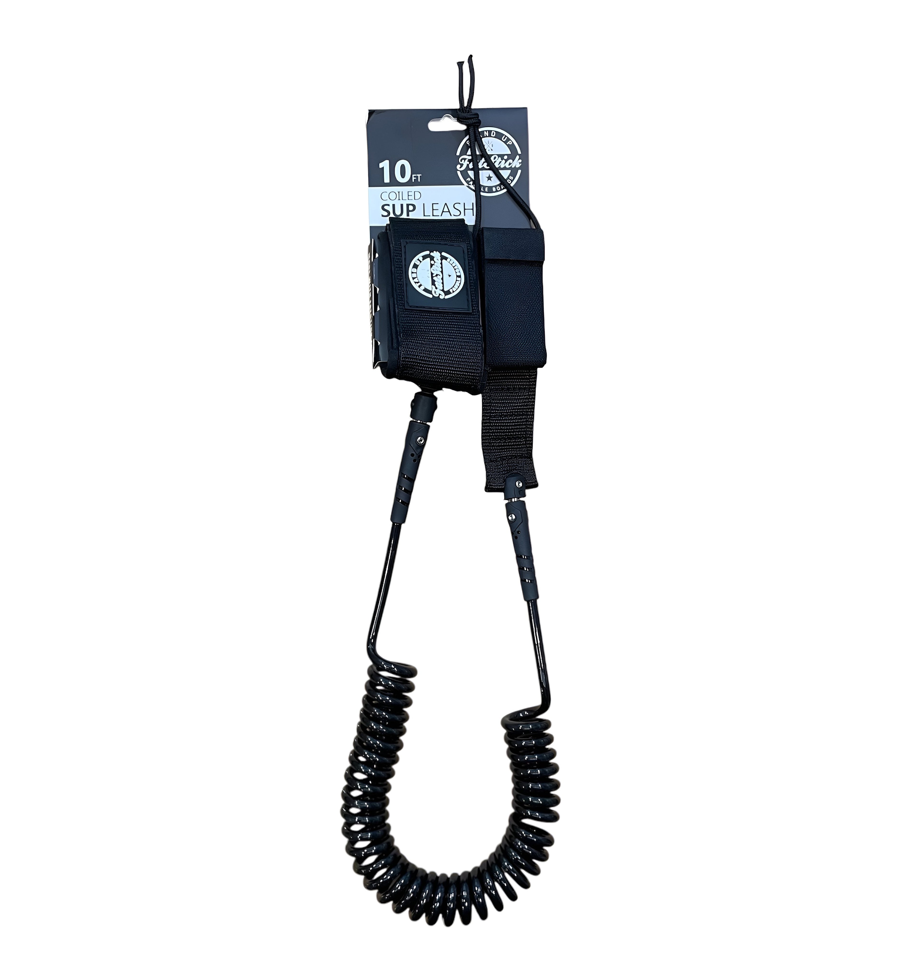 Coiled Paddleboard Ankle Leash (10ft)