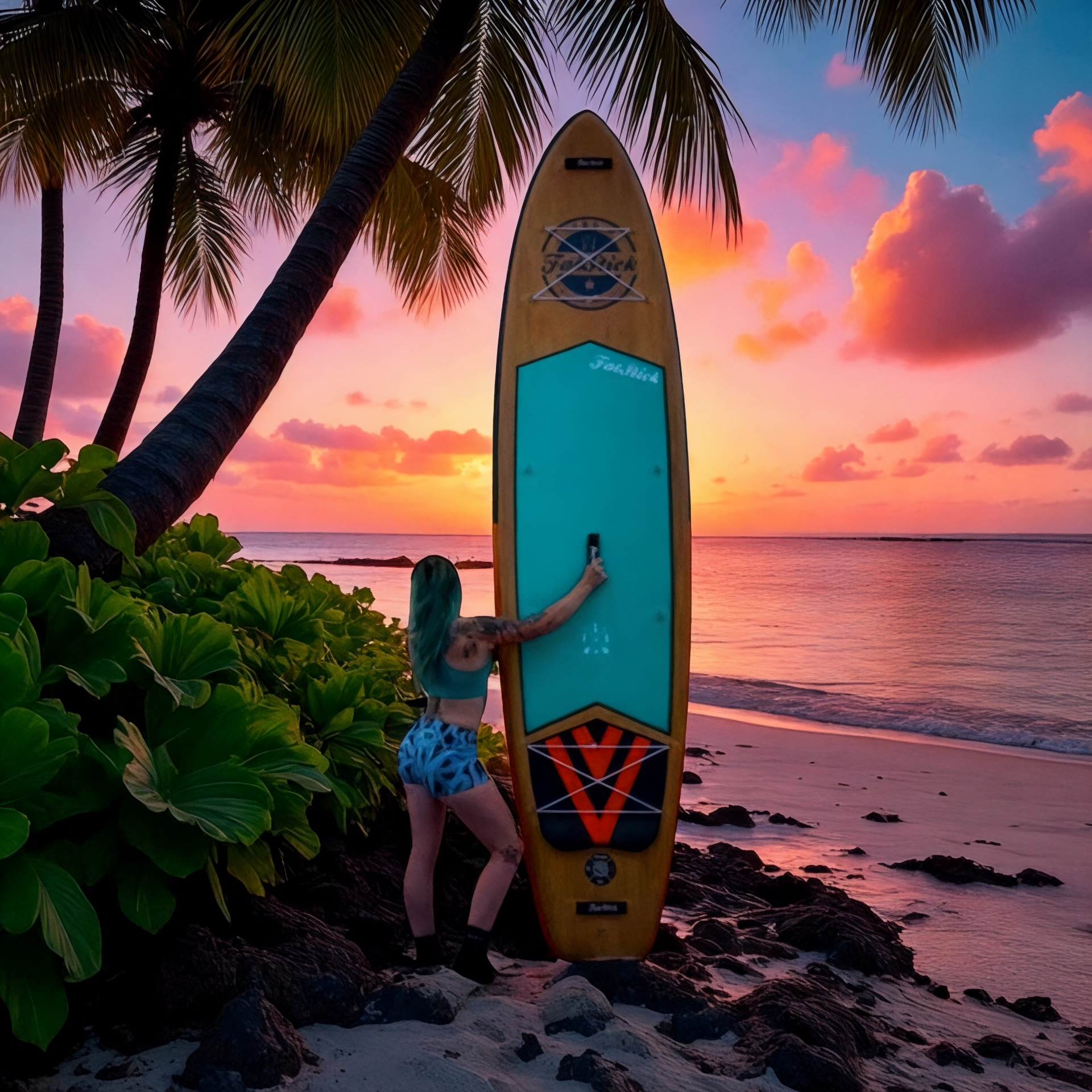 Wooden Menace 11’2 Inflatable Paddleboard with Seat – Extra Stability SUP