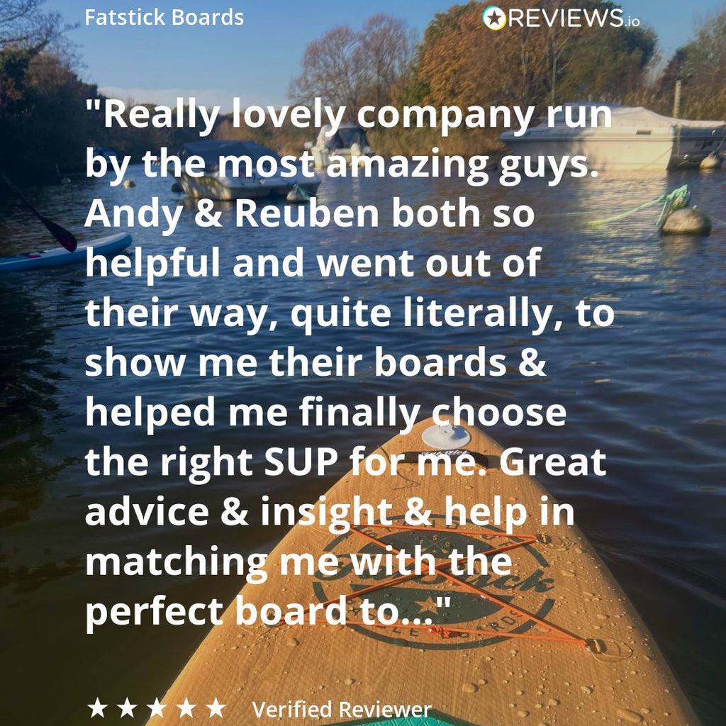 Wooden Menace 11’2 Inflatable Paddleboard with Seat – Extra Stability SUP